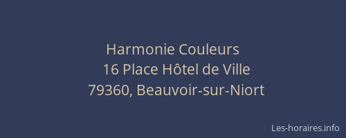 Harmonie Couleurs