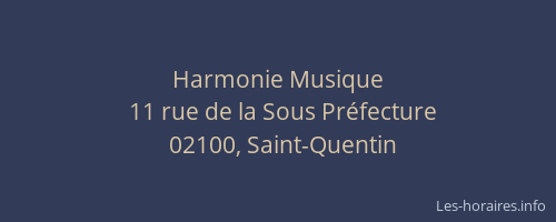 Harmonie Musique