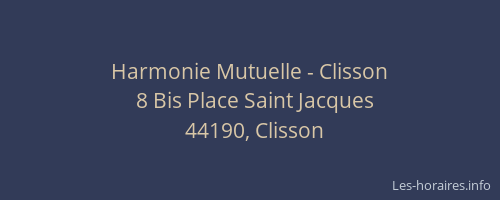 Harmonie Mutuelle - Clisson