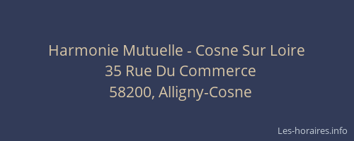 Harmonie Mutuelle - Cosne Sur Loire