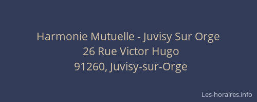 Harmonie Mutuelle - Juvisy Sur Orge