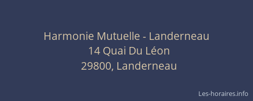 Harmonie Mutuelle - Landerneau