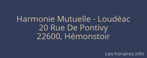 Harmonie Mutuelle - Loudéac