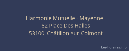 Harmonie Mutuelle - Mayenne