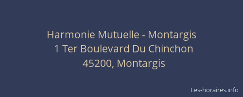 Harmonie Mutuelle - Montargis
