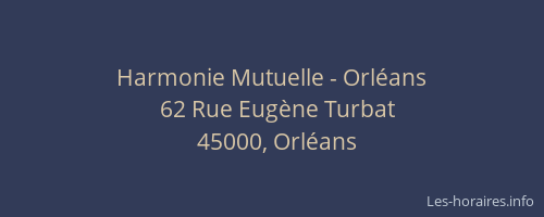 Harmonie Mutuelle - Orléans