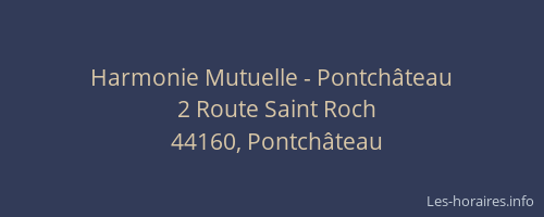 Harmonie Mutuelle - Pontchâteau