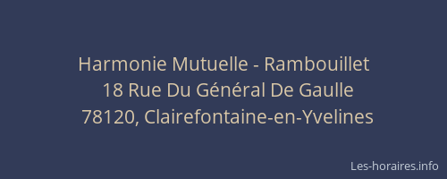 Harmonie Mutuelle - Rambouillet