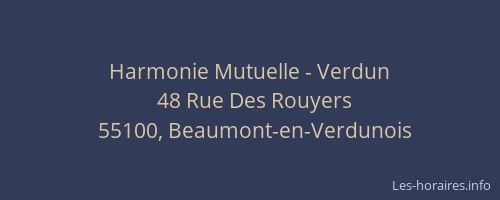 Harmonie Mutuelle - Verdun