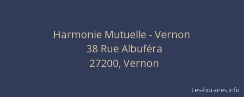 Harmonie Mutuelle - Vernon