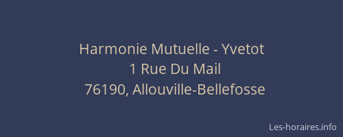 Harmonie Mutuelle - Yvetot
