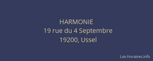 HARMONIE