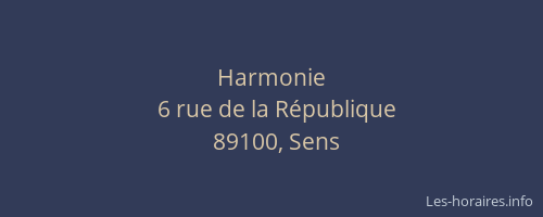 Harmonie