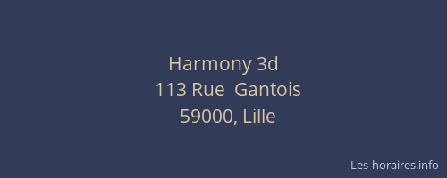 Harmony 3d