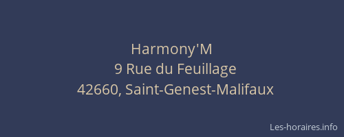 Harmony'M