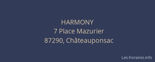 HARMONY