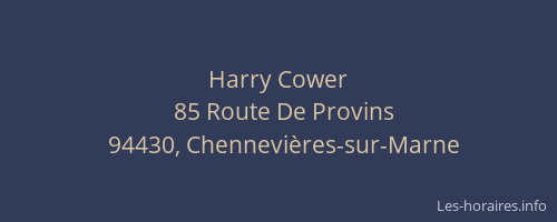 Harry Cower