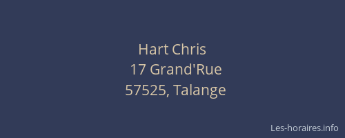Hart Chris