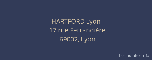 HARTFORD Lyon