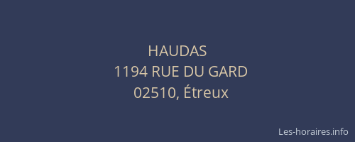 HAUDAS