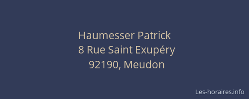 Haumesser Patrick