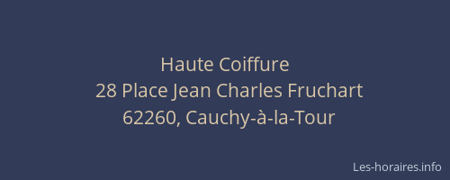 Haute Coiffure