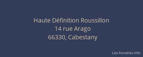 Haute Définition Roussillon