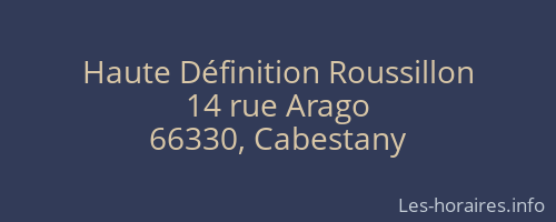 Haute Définition Roussillon