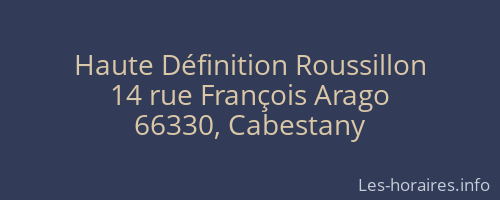 Haute Définition Roussillon