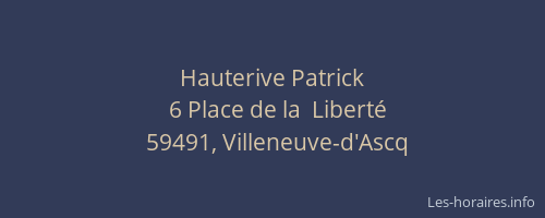 Hauterive Patrick