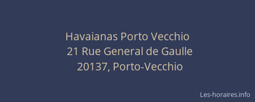 Havaianas Porto Vecchio
