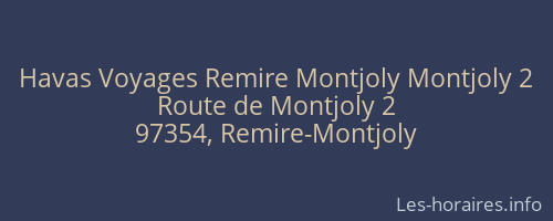 Havas Voyages Remire Montjoly Montjoly 2
