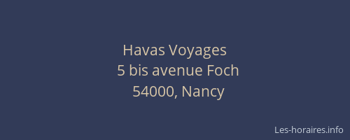 Havas Voyages