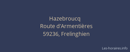 Hazebroucq