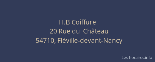 H.B Coiffure
