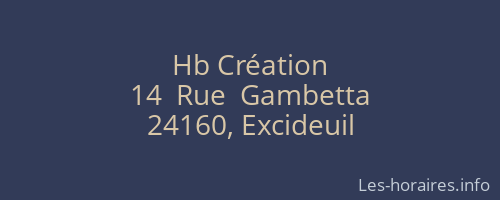Hb Création