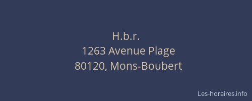 H.b.r.