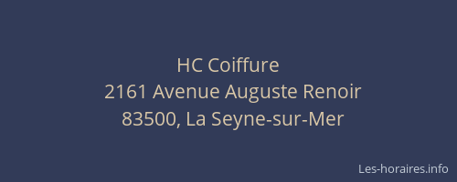 HC Coiffure
