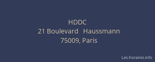 HDDC