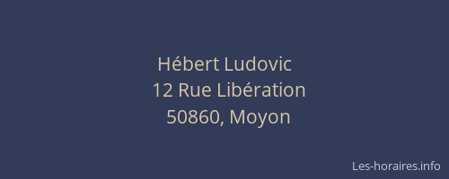 Hébert Ludovic