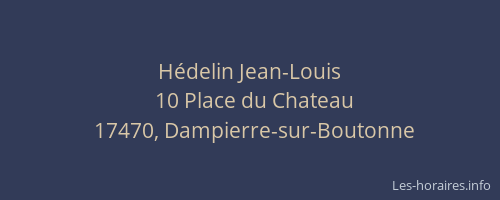 H&eacute;delin Jean-Louis