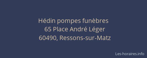 H&eacute;din pompes fun&egrave;bres