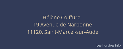 H&eacute;l&egrave;ne Coiffure
