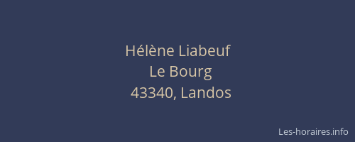 Hélène Liabeuf