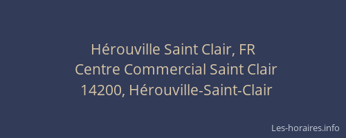 Hérouville Saint Clair, FR