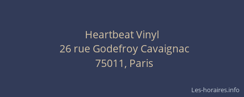 Heartbeat Vinyl