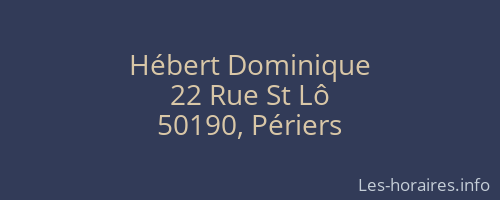 Hébert Dominique