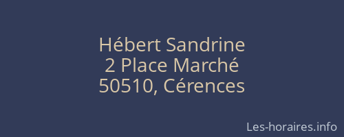Hébert Sandrine