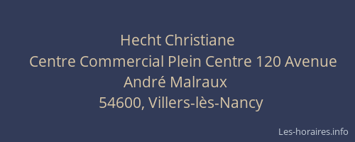Hecht Christiane