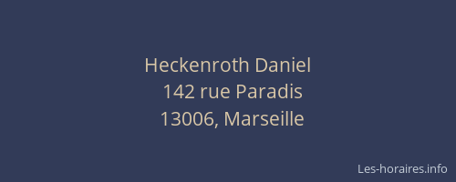 Heckenroth Daniel